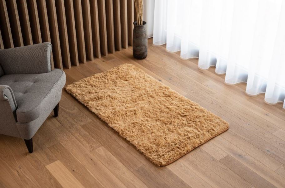 Plyšový koberec BEST - béžový